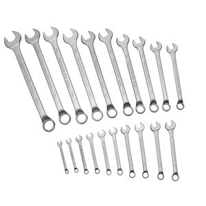 Jogo de Chave Combinada Com 20 PeçasTramontina  3/8-1.5/8 PRO 44670220