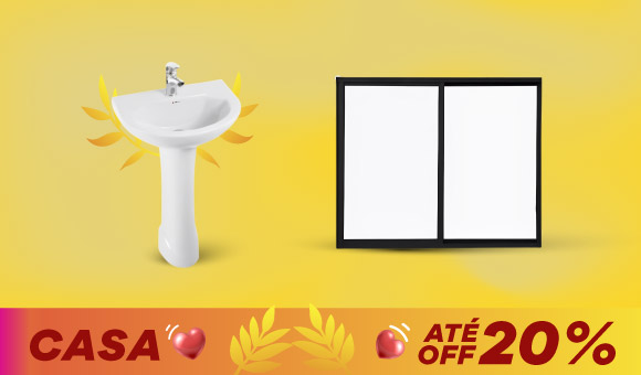 Oferta para produtos de casa e jardim na Apiguana